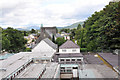 The roof of the Belford Hospital and view to St Mary