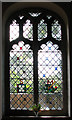 Holy Trinity church in Hempton - modern stained glass