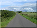 Road running north from Lough Green