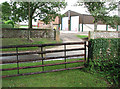 Farm sheds opposite St Peter