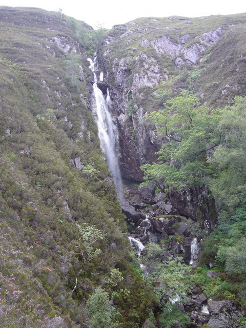 Waterfall in Glen Carron