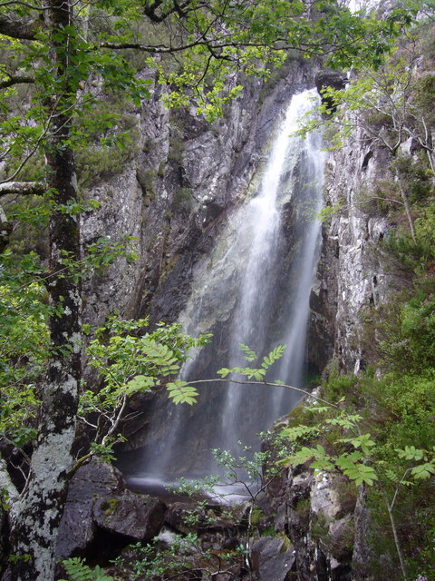 Waterfall in Glen Carron
