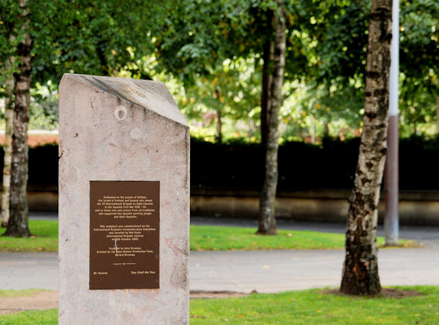 Spanish civil war memorial, Belfast (3)