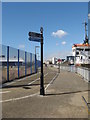 Thames Path by the O2  Arena