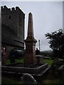 Memorial to William Williams, Pantycelyn, at Llanfair-ar-y-Bryn