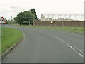 Boundary fence of a prison