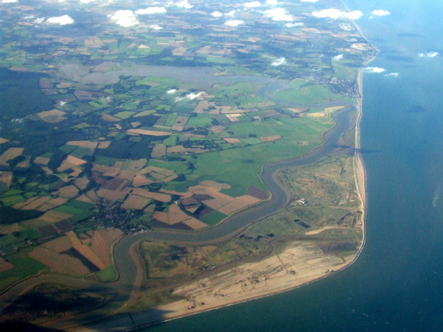 Orford Ness from the air © Thomas Nugent :: Geograph Britain and Ireland