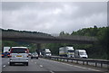 M25: Tandridge Hill Lane overbridge