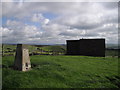 Trig point and wartime observation post (?), near Aberystwyth