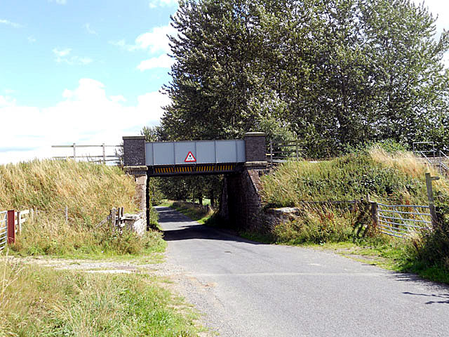 Bridge on the Shrewsbury to Hereford railway line