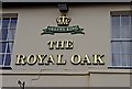 TQ1657 : The Royal Oak (sign on wall), 265 Kingston Road by P L Chadwick