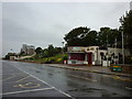 Cleethorpes Promenade on a wet morning