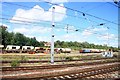 The DB Schenker rail yard in Acton