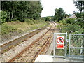 The view NE from Hengoed railway station