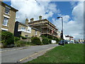 Scaffolding on a house in Queens Road