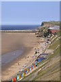 Beach Huts at Whitby Sands