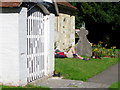 Resting in the churchyard, St Peter