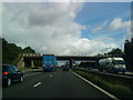 The B4610 bridge over the M18