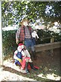 Scarecrows at Culmstock