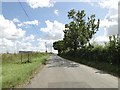 The road into Worlingworth, Suffolk