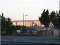 Flats near Manchester Road viewed from East Parade