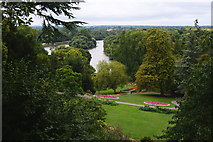 TQ1874 : View From Richmond Hill, Surrey by Peter Trimming