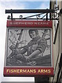 Fishermans Arms, Pub Sign, Maidstone