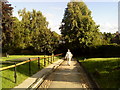 Steps in Ripon Cathedral churchyard