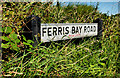 Ferris Bay Road sign, Islandmagee