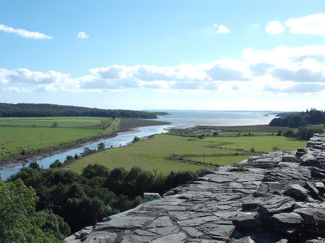 Water of Fleet estuary and Skyreburn Bay