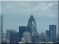 View of the Gherkin from Altitude 360