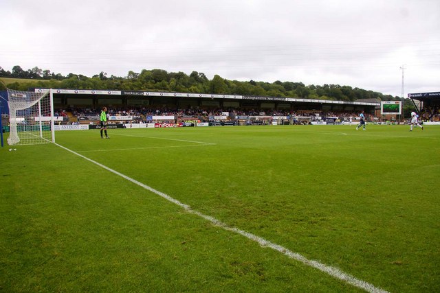 The Bucks New University Stand at Adams... © Steve Daniels cc-by-sa/2.0 ...