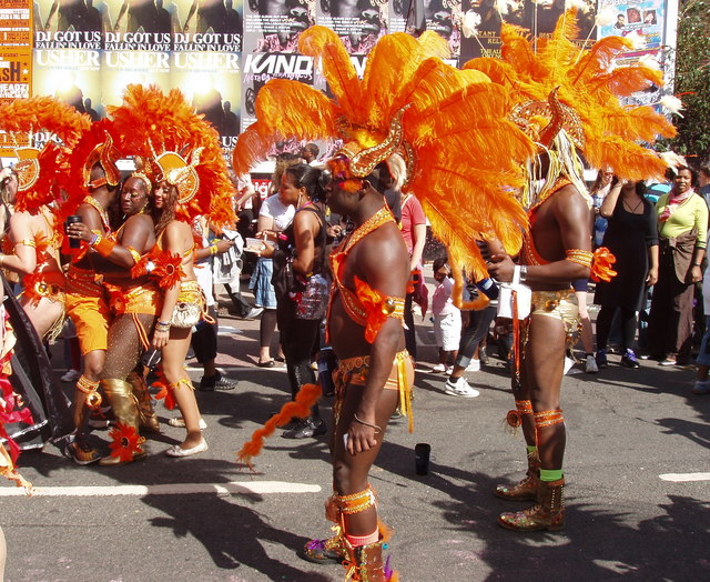 Notting Hill Carnival dancers © David Hawgood :: Geograph Britain and ...