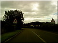 Approaching Cuckney on the A60