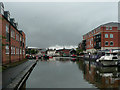 Canal approaching Diglis Basin, Worcester