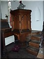 All Saints, Blyford: pulpit