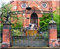 Gateway to redundant church dedicated to St Saviour