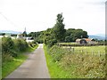 Road through Crofts Farm