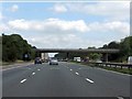 M5 Motorway - minor road overbridge near Sneedham