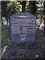 United States War Memorial, Shalford, Essex