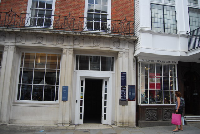 Natwest Bank and Guildford House Gallery