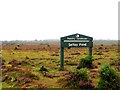 Sign for Setley Pond - New Forest