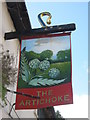 The Artichoke, Pub Sign, Chartham