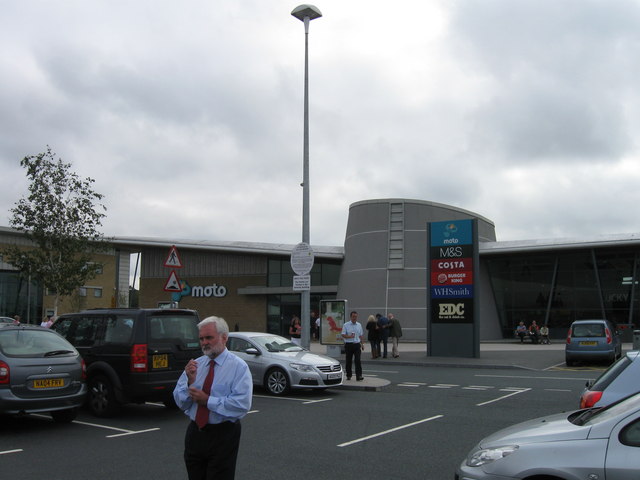 Wetherby Services off A1M © Alex McGregor :: Geograph Britain and Ireland