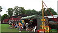 Bressingham Gardens- fairground stall