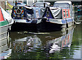 Private moorings at Newbridge, Wolverhampton