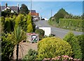 The main village street at Y Rhiw