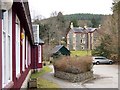 The car park at the Victorian Station, Strathpeffer