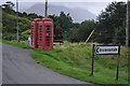 Two red phone kiosks at Inverarish