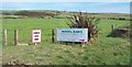 SH1826 : Signs at the entrance to Morfa Mawr Caravan Park by Eric Jones
